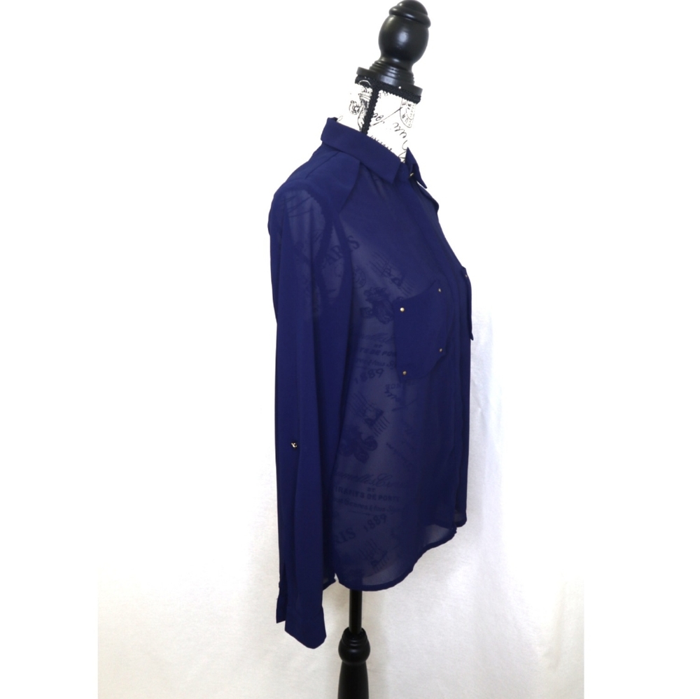 Paper Moon button down blouse - Picture 5 of 8